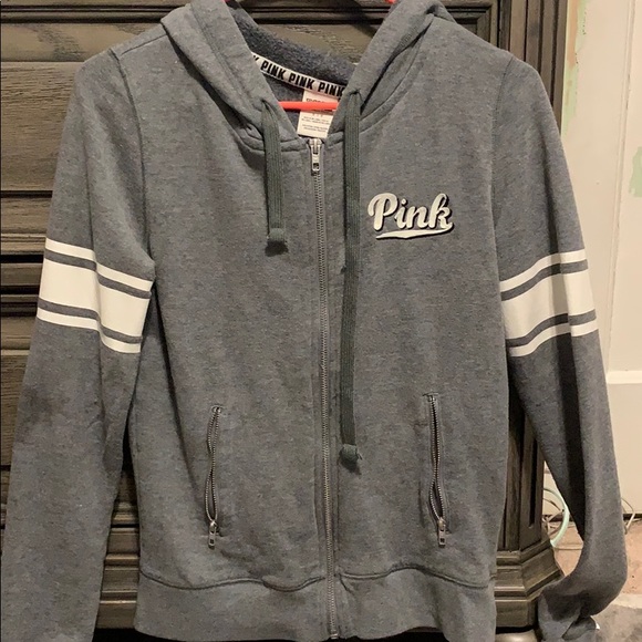 PINK Victoria's Secret Tops - Victoria’s Secret zip-up